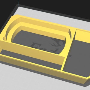 3D Gedruckter Einsatz für PSP Go Modell Sony PSP