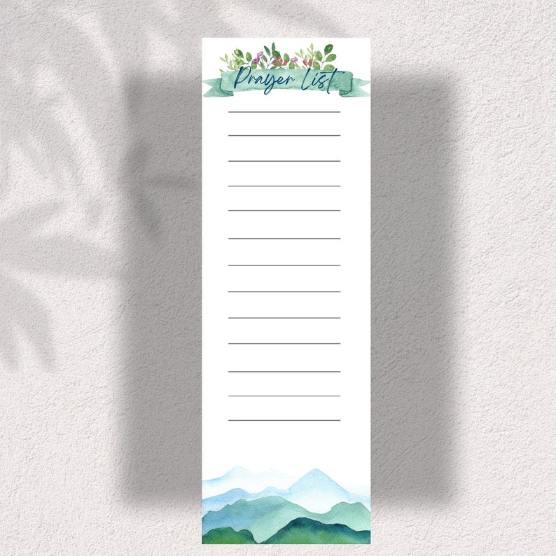 Prayer Requests and Prayer List Bookmark for the Busy Christian - Never ...