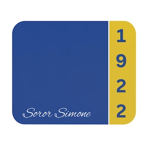 Personalized SGRho 1922 Colorblock Mouse Pad