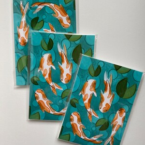 Koi Teich 5x7 Print