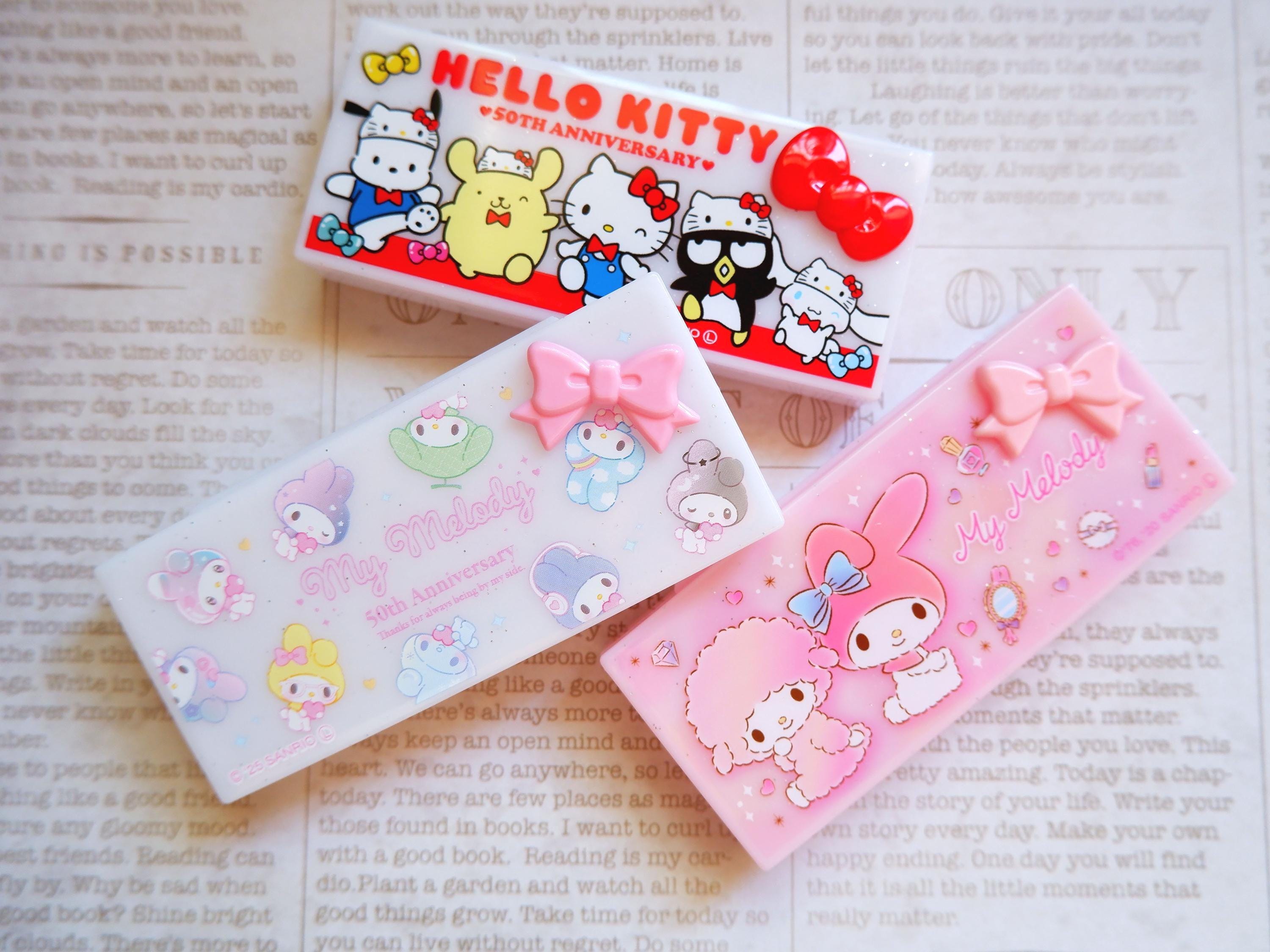 Sanrio Hello Kitty 50th Anniversary/ Mini Storage Box/ Creative
