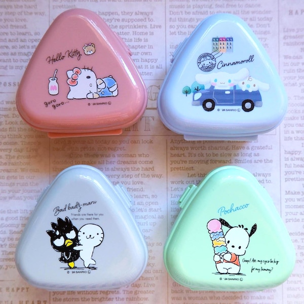 Molde para onigiri de arroz de Sanrio: Hello Kitty, Cinnamoroll