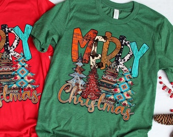 Western Christmas Shirts Western 