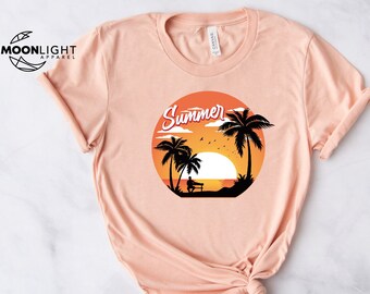 Summer Shirt, Cute Summer Shirt, Beach Shirt, Women Shirt, Vacation Shirt, Vacation Gift, Beach Tee, Summer Trip Shirt, Summer Shirt