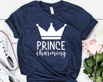 Chemise prince charmant, chemises homme Disney, chemise Cendrillon pour homme, chemise blanche comme neige, chemise Disney pour homme, t-shirt voyage en famille Disney