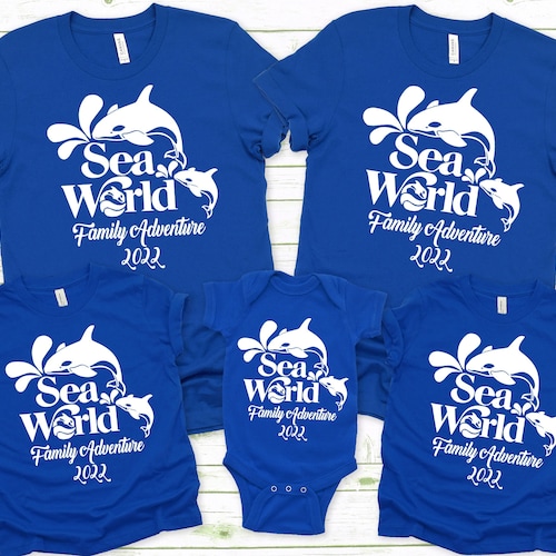 Sea World Family Adventure Sea World Matching Shirts Sea - Etsy