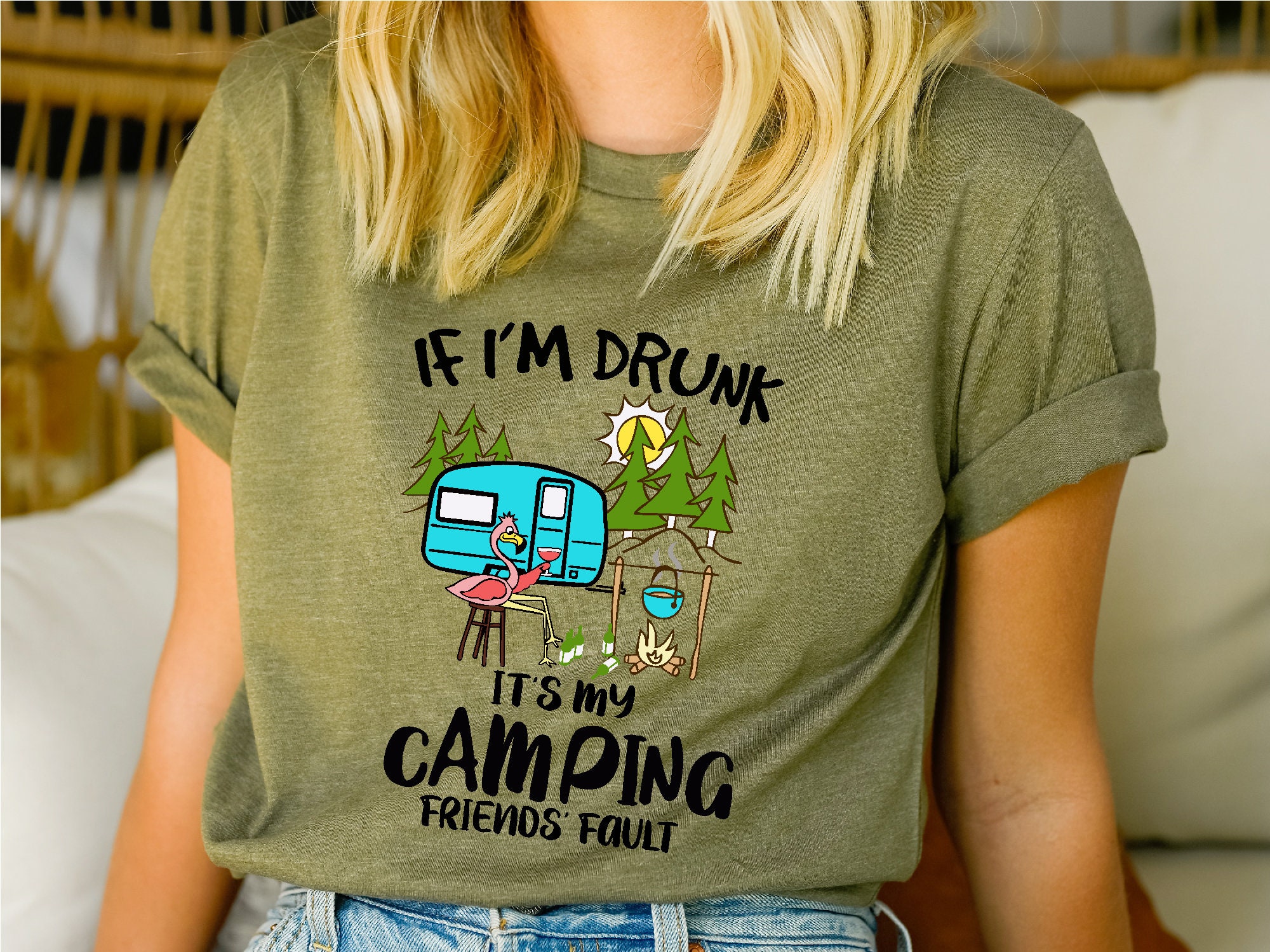 Camping for Friend Etsy