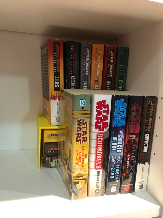 Book riser for bookshelf deals