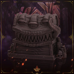 Fearsome Mimic Dice Box from Mythic Roll Dice Towers and Dice Boxes by Unchained Games - D&D / RPG / Dice Games
