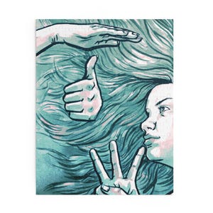 Puzzel (120, 252, 500 stukjes) ASL-gebarentaal onderwater, educatief speelgoed, oceaanthemaspel, cadeau voor ASL-leerling, unieke puzzel