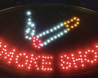 Smoke Shop Led Sign - Etsy
