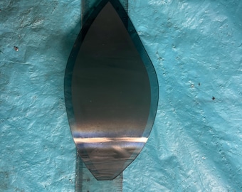 Zwei Stück Lotus Blume Lampengläser Kurve für Ersatzgläser 6 &quot;X2- 3/4&quot; Rauch &quot;S&quot; Typ.&quot;