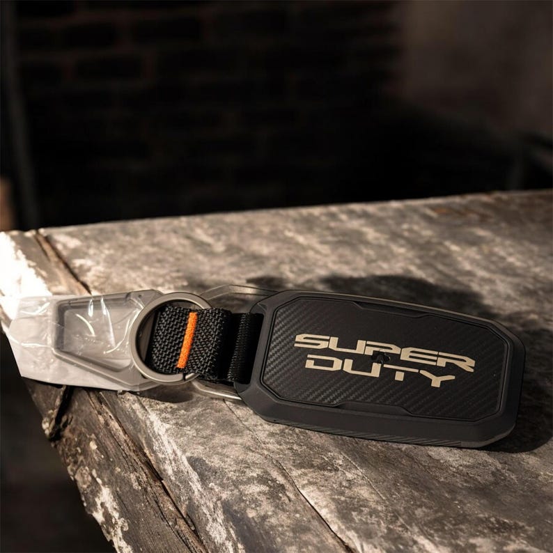 Funda para llave Ford – Soporte protector de 5 botones, llavero de carbono Super Duty