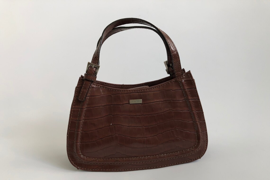 Eco leather handbag animal print, foto 4 di 5