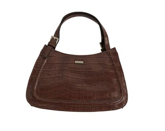 Eco leather handbag animal print