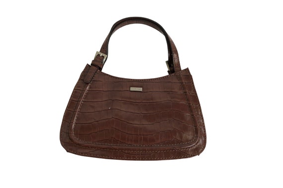 Eco leather handbag animal print
