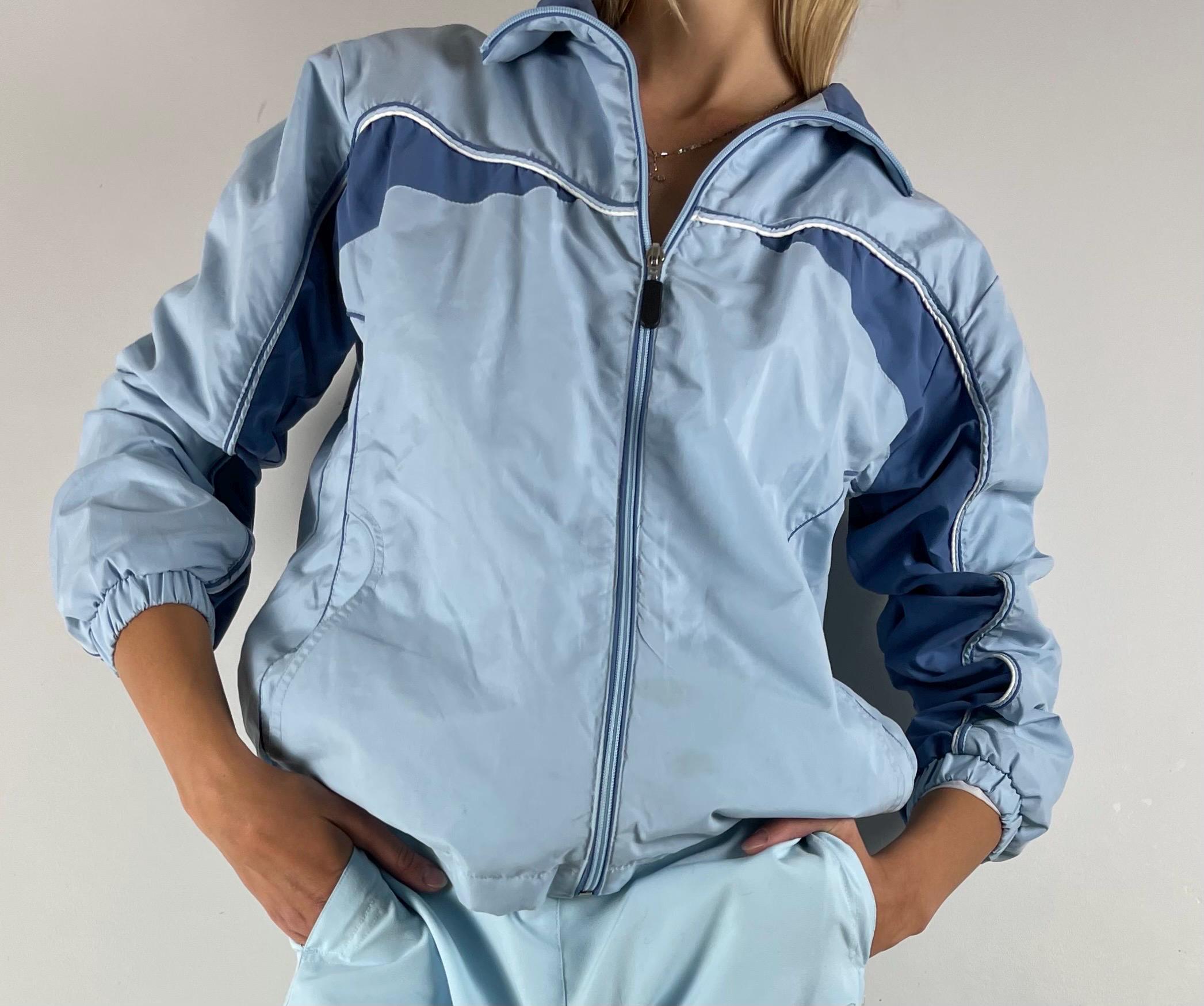 Blue Track Jacket Vintage - Etsy