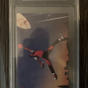 1985 Nike Michael Jordan Promo Rookie Card, Clasificado 9.5