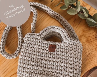 PDF crochet pattern bag &quot;Emma&quot;