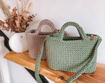 Crocheted shopper / bag