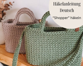 Pdf-Häkelanleitung Shopper (deutsch)