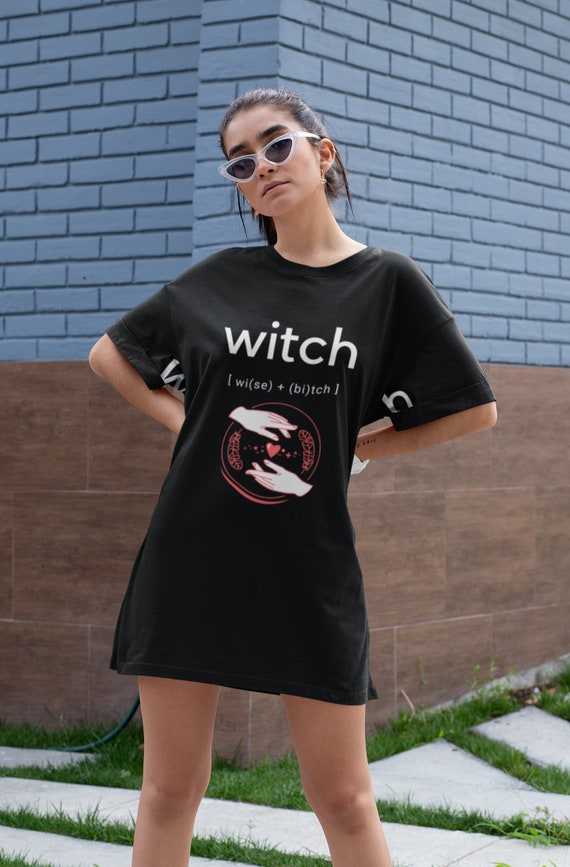 witch t shirt dress
