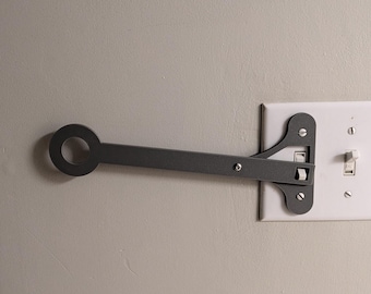 Horizontal Light Switch Extender - Multiple Color Options