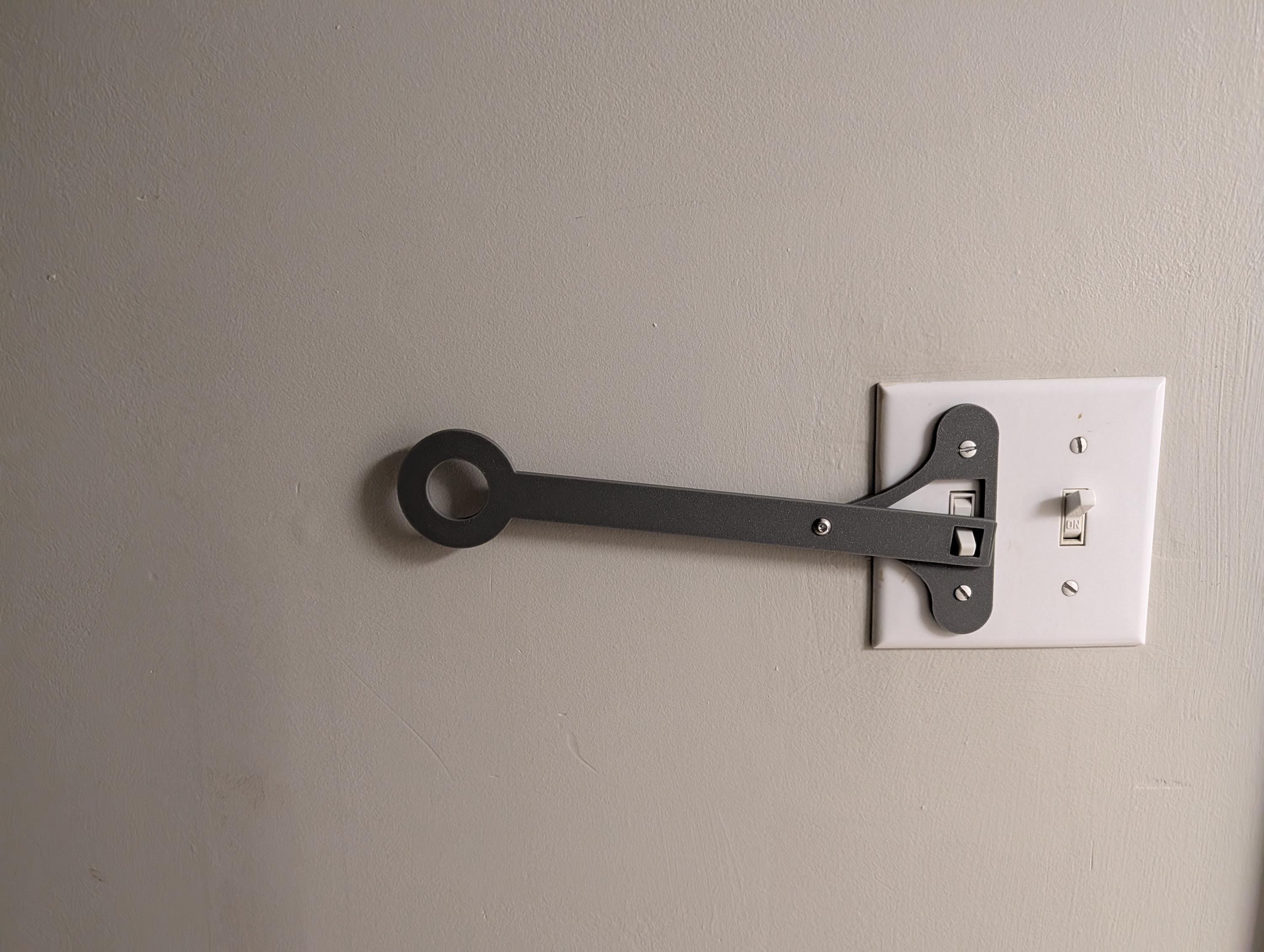 Sideways Light Switch Extender