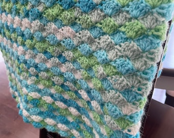 Crochet Baby Blanket Pattern: Gentle Sea Shell Design (PDF Pattern)