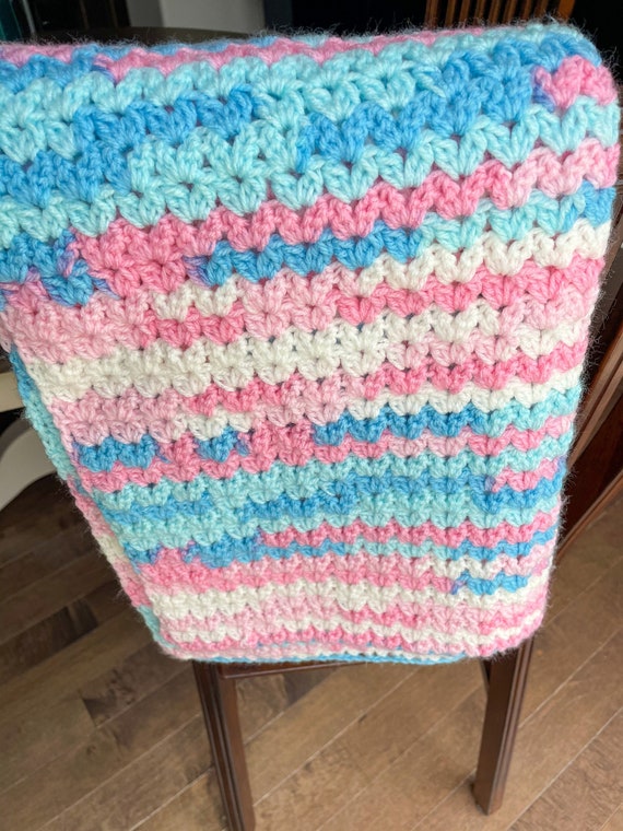 Lion brand ice cream baby blanket pattern knit hotsell