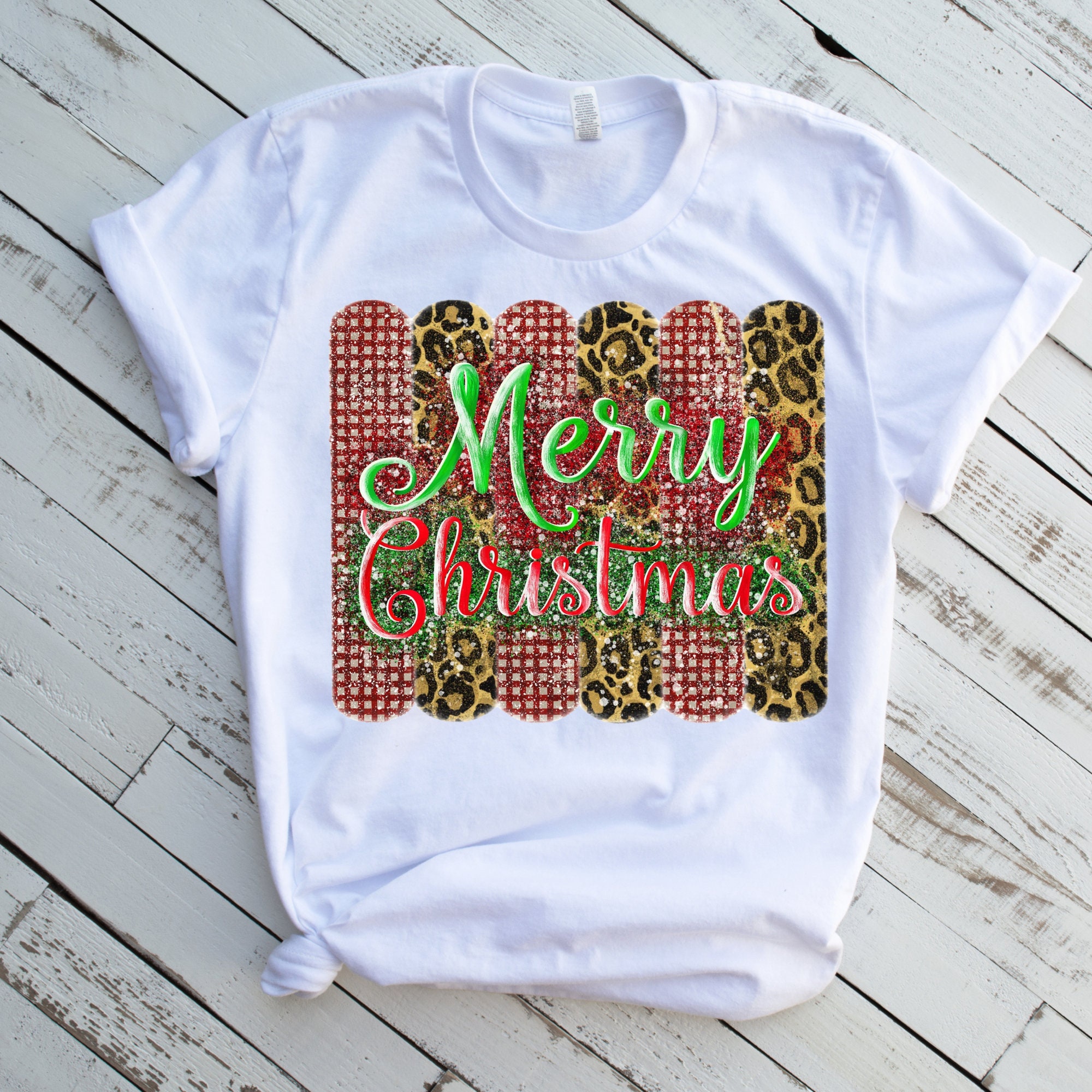 merry-christmas-cheetah-print-red-plaid-brushes-etsy