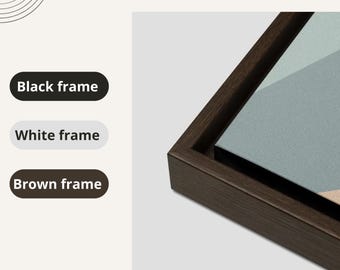 Framed Canvas for Any Print of Your Choice