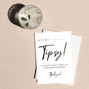 Tipsy weddings shop etsy