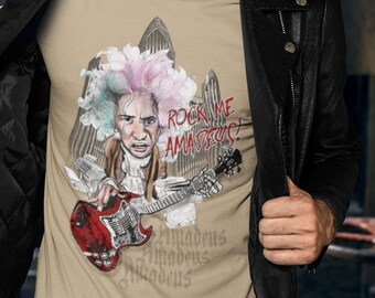 Amadeus shirt, Falco Shirt, Mozart t shirt, 80s Shirt, 80s Music, 80s Retro, mtv shirts, New Wave T shirt, Pop Rock T shirt, Soft T shirt