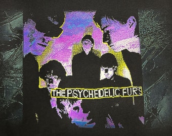 Psychedelic Furs Tshirt, New Wave shirt, 80s Pop, English Rock Band, Pretty in Pink, Heartbreak Beat, CBGB 80s Punk Rock Band Tshirt