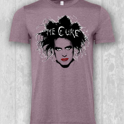 The Cure T Shirt, Retro 80s, Robert Smith Shirt, Goth Rock Shirt 