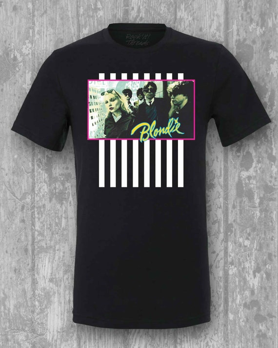 Blondie shirt, Retro 80s shirt, New Wave, Punk Rock T shirt, MTV Shirt, Hip Hop T Shirt, Deborah Harry shirt throwback, Fashion Shirt