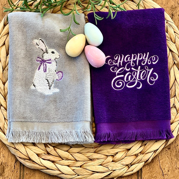 Easter Egg Towels Etsy