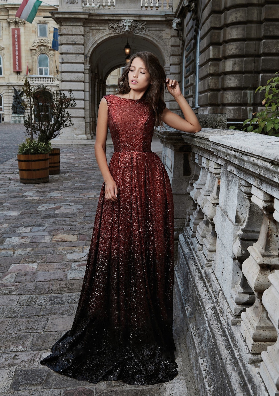 cotton skater dress Sleeveless Round Neck Stretchable Olya Black and White Color:Rose-Gold Collection:Midi Dresses