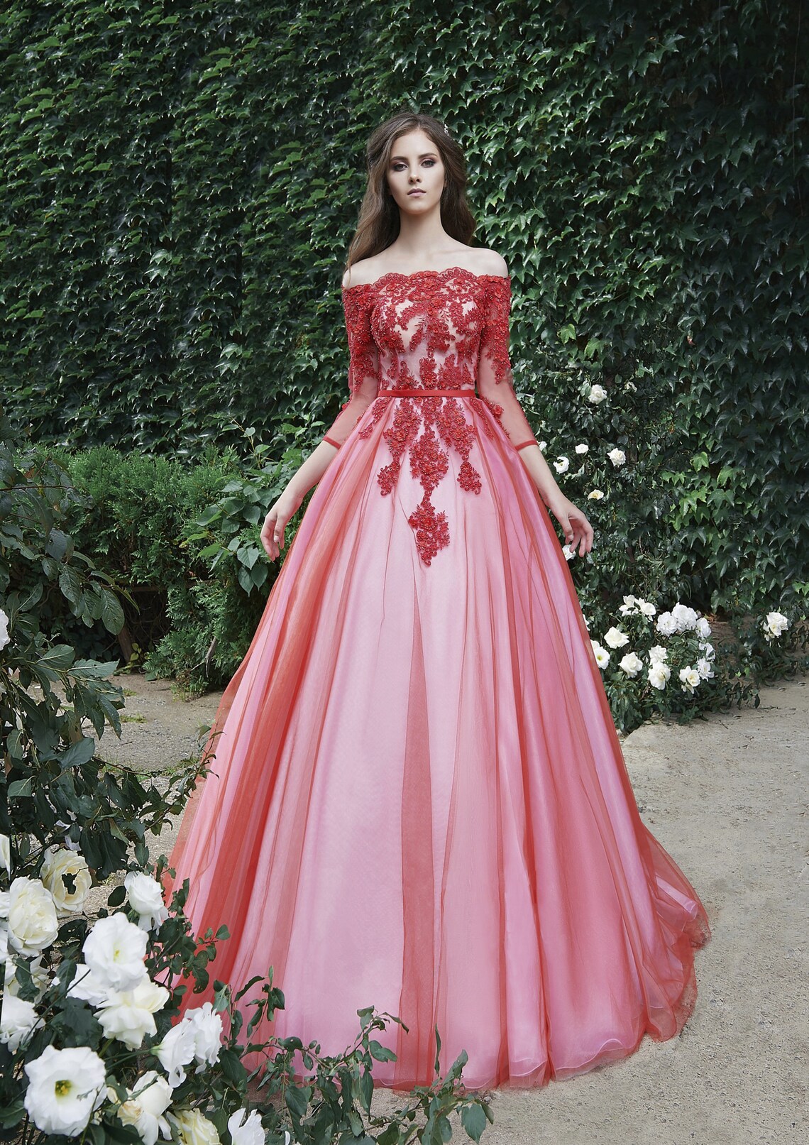 Emerald Green Prom Dress off Shoulder Dress Wedding Guest Etsy