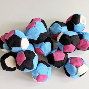 Set of 3 Juggling Balls – Beginner 65g Soft Toss Balls