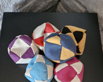 Bolsa para pies de 14 paneles, bolsa para pies Freestyle, bolsa para pies Stally Hacky Sack, colores surtidos