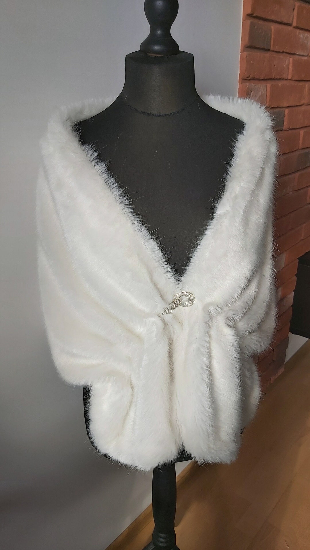 fur shawls for bridesmaids