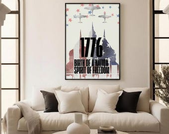 USA 250th Anniversary Digital Print