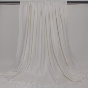 Cream Color Blanket, Natural Blanket, Bed Cover, Turkish Bedspread, 79"x89" Turkish Blanket, Couch Throw, Anatolian Blanket, Turkey Throw image 6