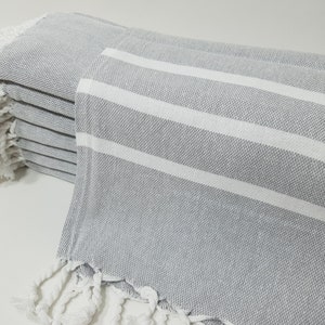 Personalizable Hand Towel,Gray Hand Towel,Turkish Hand Towel,18&quot;x40&quot;,Bulk Hand Towel,Wholesale Hand Towel,Wedding Ceremony Gift Towel,57UZ47
