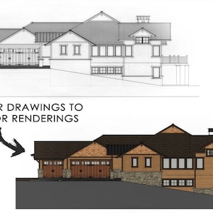Planos Arquitectónicos 2D y Elevaciones