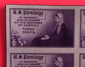 1934 Mothers of America 3c stamp magnet