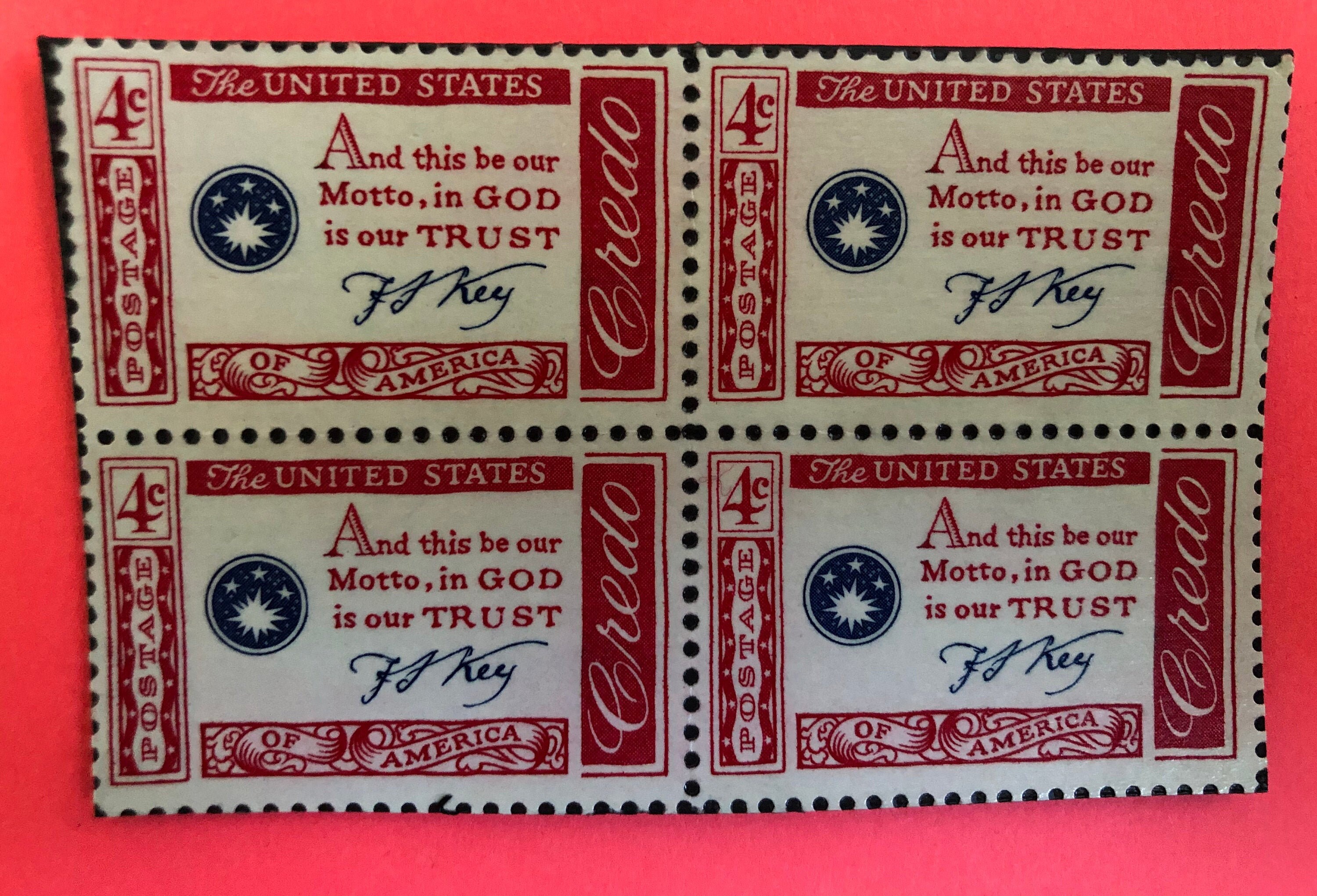 American Credo Stamp - Etsy