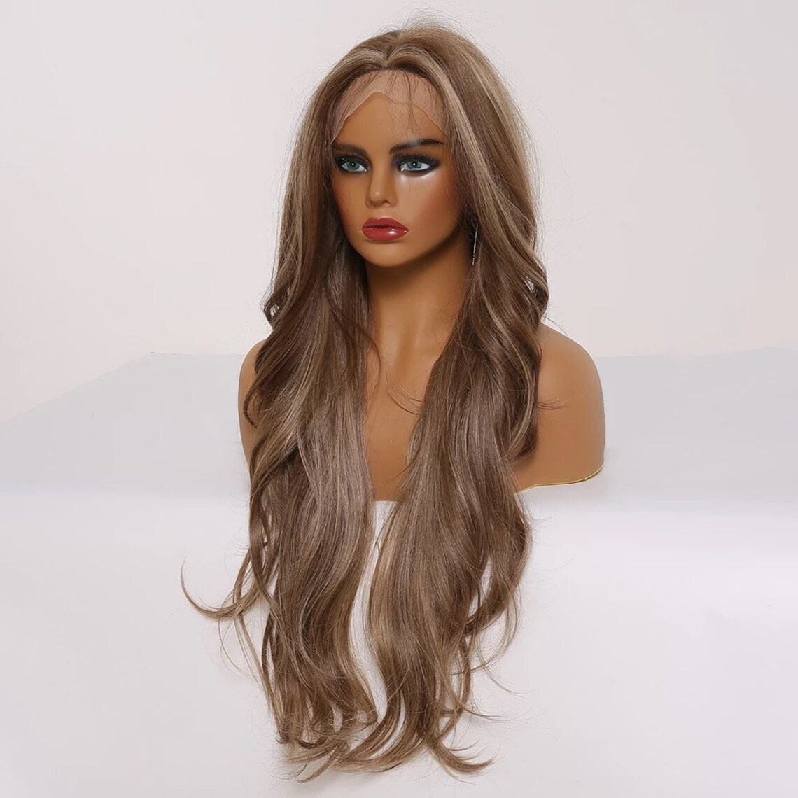 Luxury Synthetic Wig Cosplay Wig Wig for Hair Loss Cancer Etsy